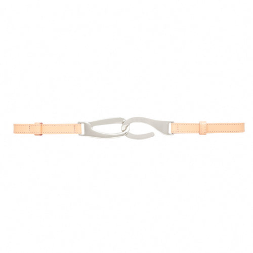 Jasmine Leather Belt - Beige