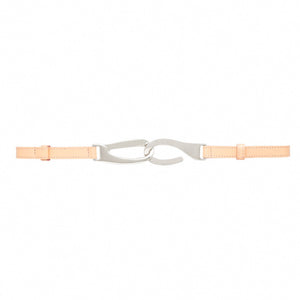 Jasmine Leather Belt - Beige