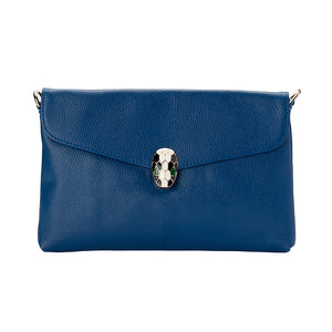 Claire Clutch Bag - Blue