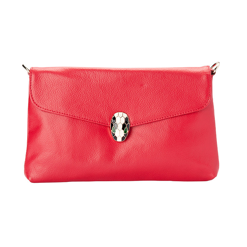 Claire Clutch Bag - Red