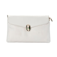 Load image into Gallery viewer, Claire Clutch Bag - White