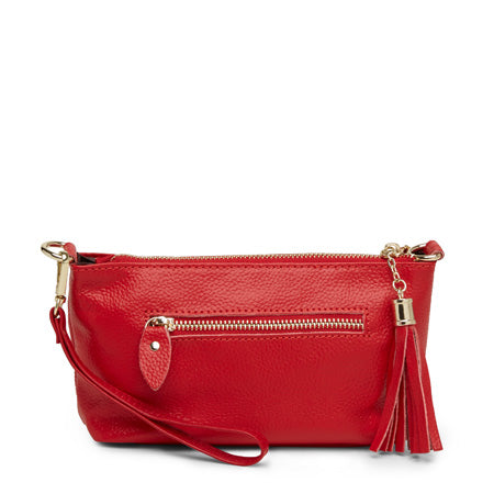 Valerie Clutch Bag - Red