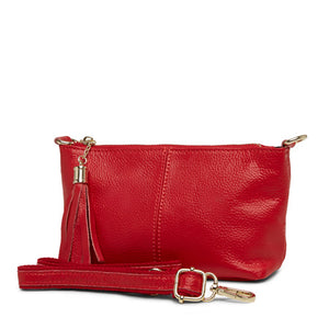 Valerie Clutch Bag - Red