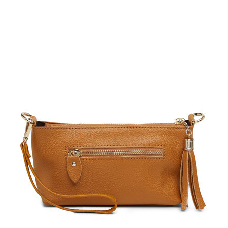 Valerie Clutch Bag - Tan