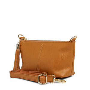 Valerie Clutch Bag - Tan