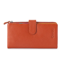 Load image into Gallery viewer, Viva Leather Wallet - Orange