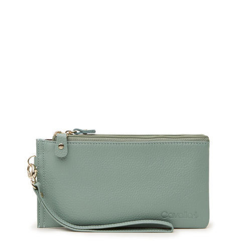 Kylie Leather Wallet - Aquamarine