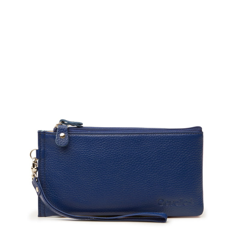 Kylie Leather Wallet -Classic Blue