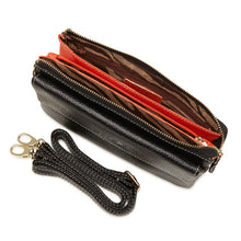 Load image into Gallery viewer, Valentina Purse - Black &amp; Orange