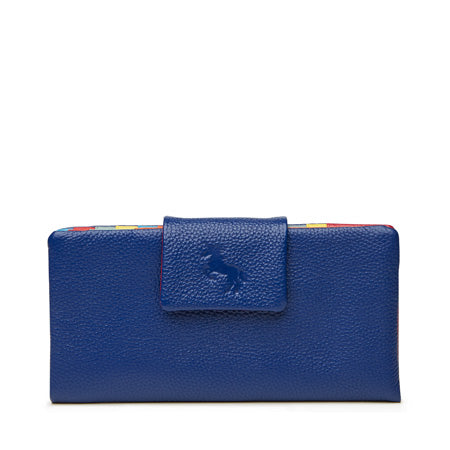 Jess Leather Wallet - Classic Blue