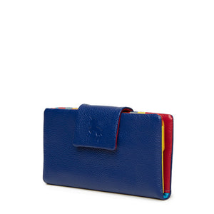 Jess Leather Wallet - Classic Blue