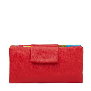 Jess Leather Wallet - Red