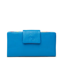 Load image into Gallery viewer, Jess Leather Wallet - Sky Blue